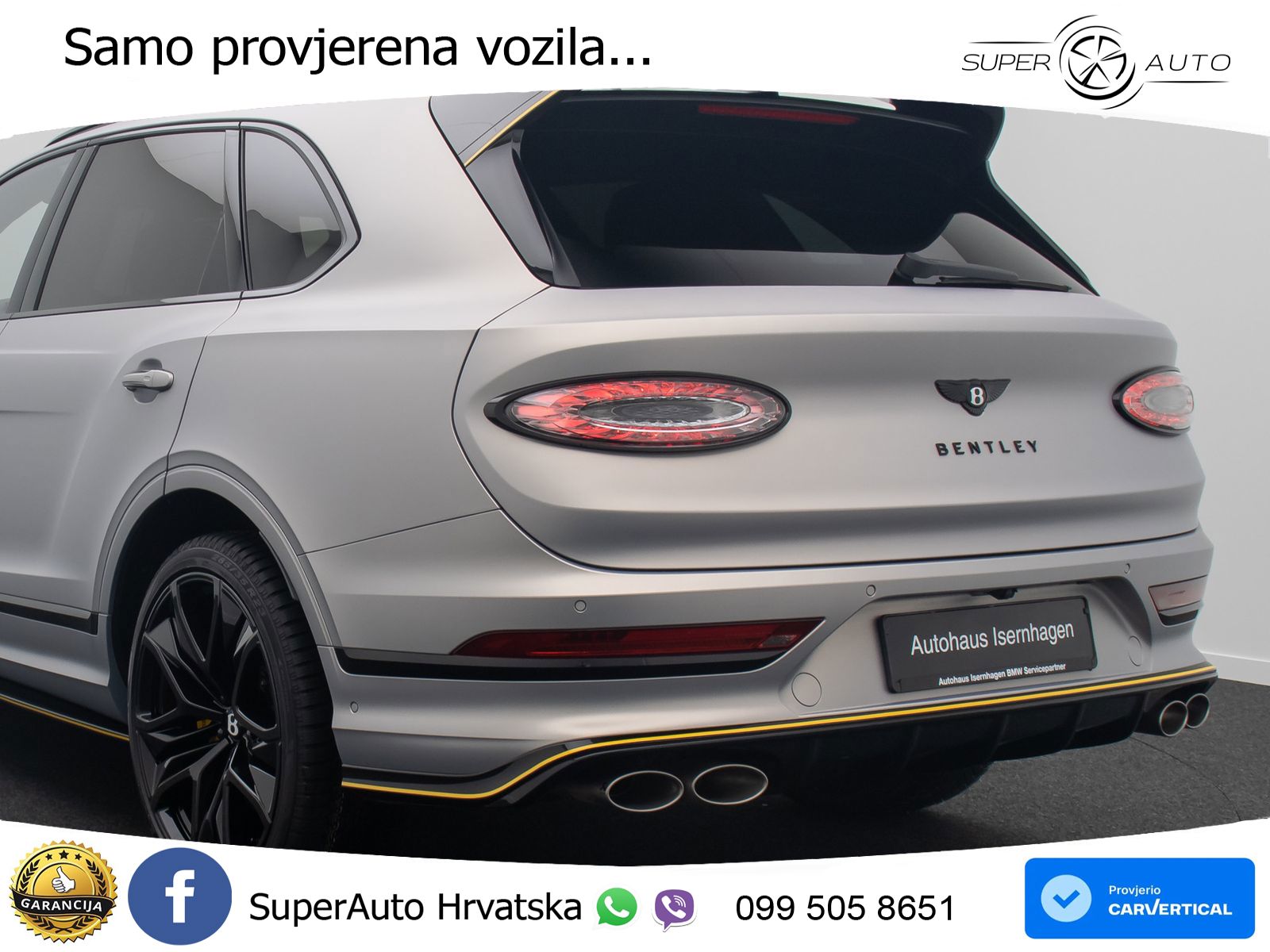 Bentley Bentayga Speed 4.0 V8 (650 KS) AWD Automatic