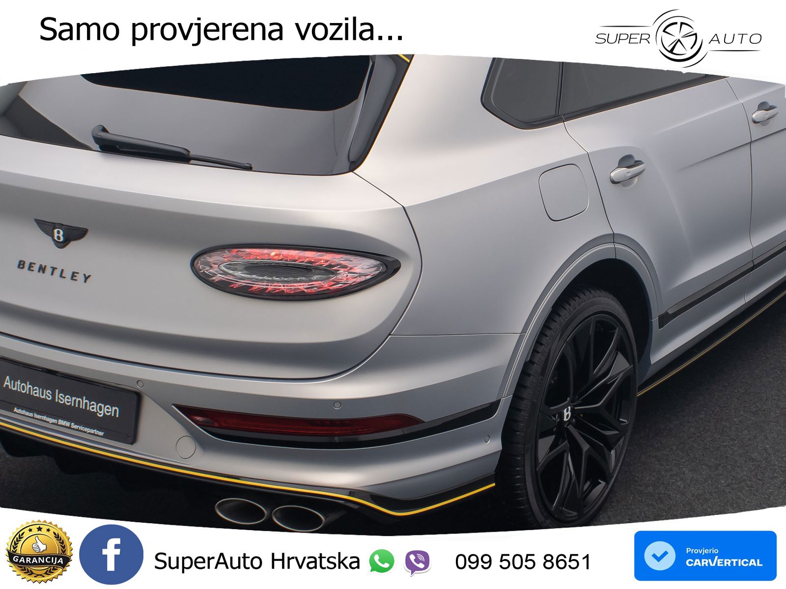 Bentley Bentayga Speed 4.0 V8 (650 KS) AWD Automatic