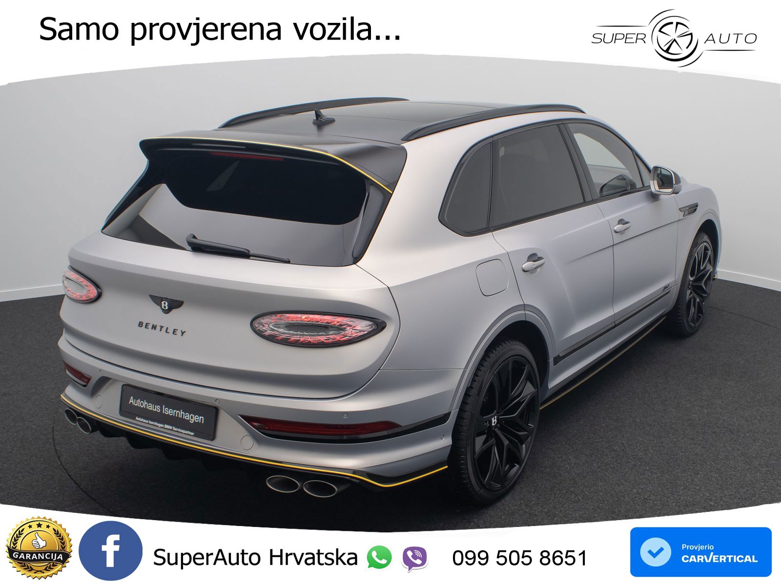 Bentley Bentayga Speed 4.0 V8 (650 KS) AWD Automatic