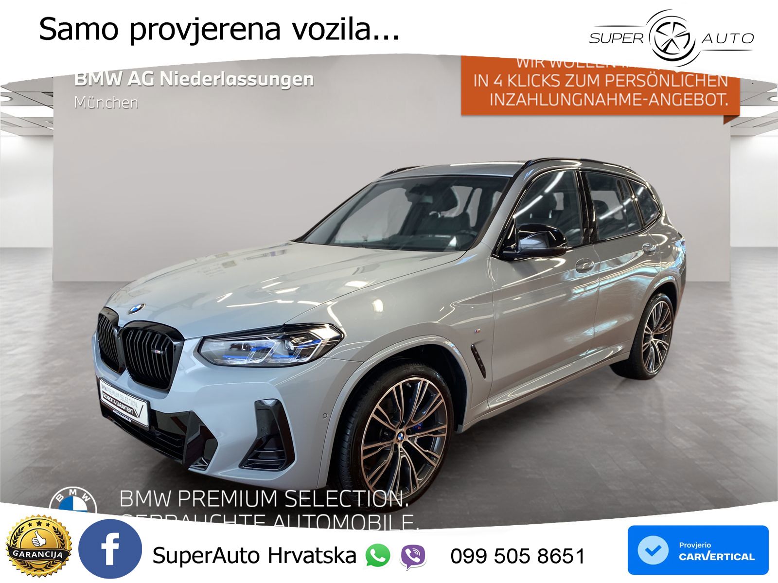 BMW X3 M40i xDrive Steptronic