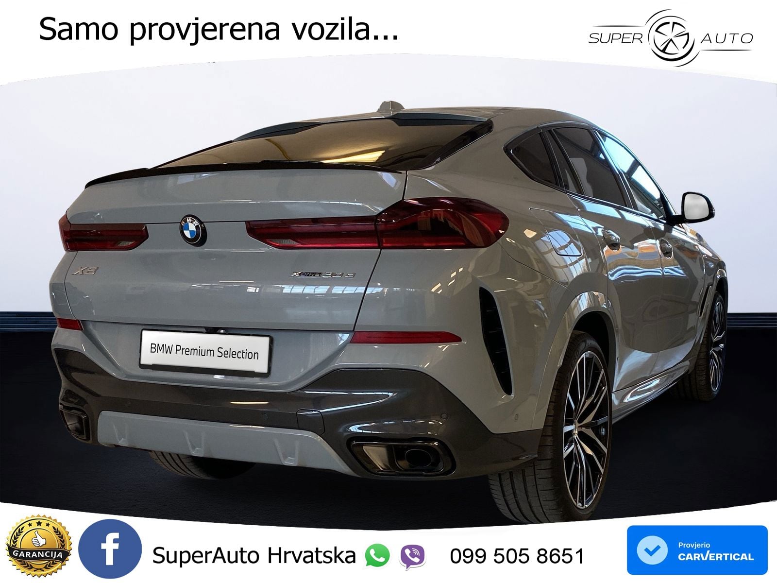 BMW X6 30d (298 KS) xDrive Steptronic M Sport LED+GR SJED+ACC