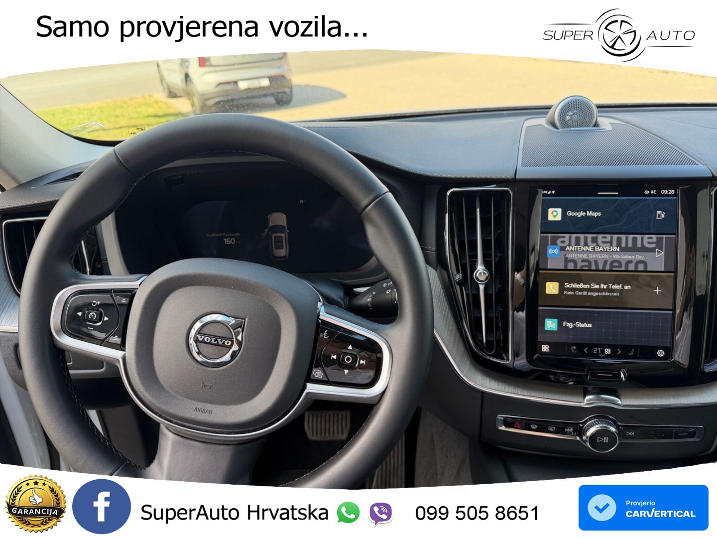 Volvo XC60 B5 Benzin AWD Geartronic ZRAČNI+ACC+4xGR SJED+KAM