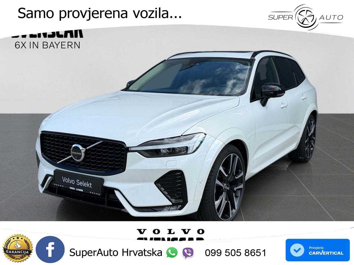 Volvo XC60 B5 Benzin AWD Geartronic ZRAČNI+ACC+4xGR SJED+KAM