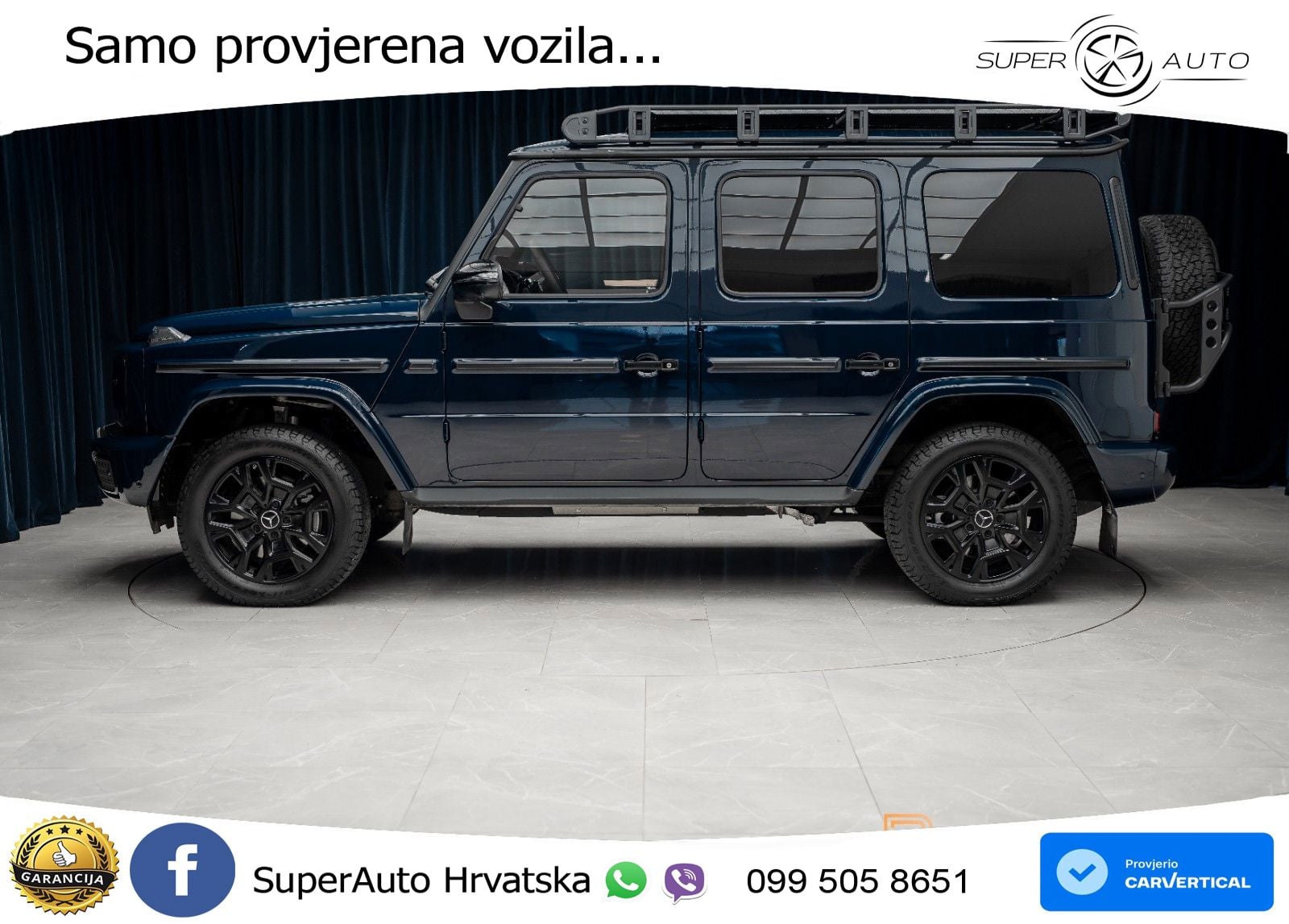 Mercedes G 450d Long (367 KS) 4MATIC 9G-TRONIC ACC+GR SJED+360+PANO