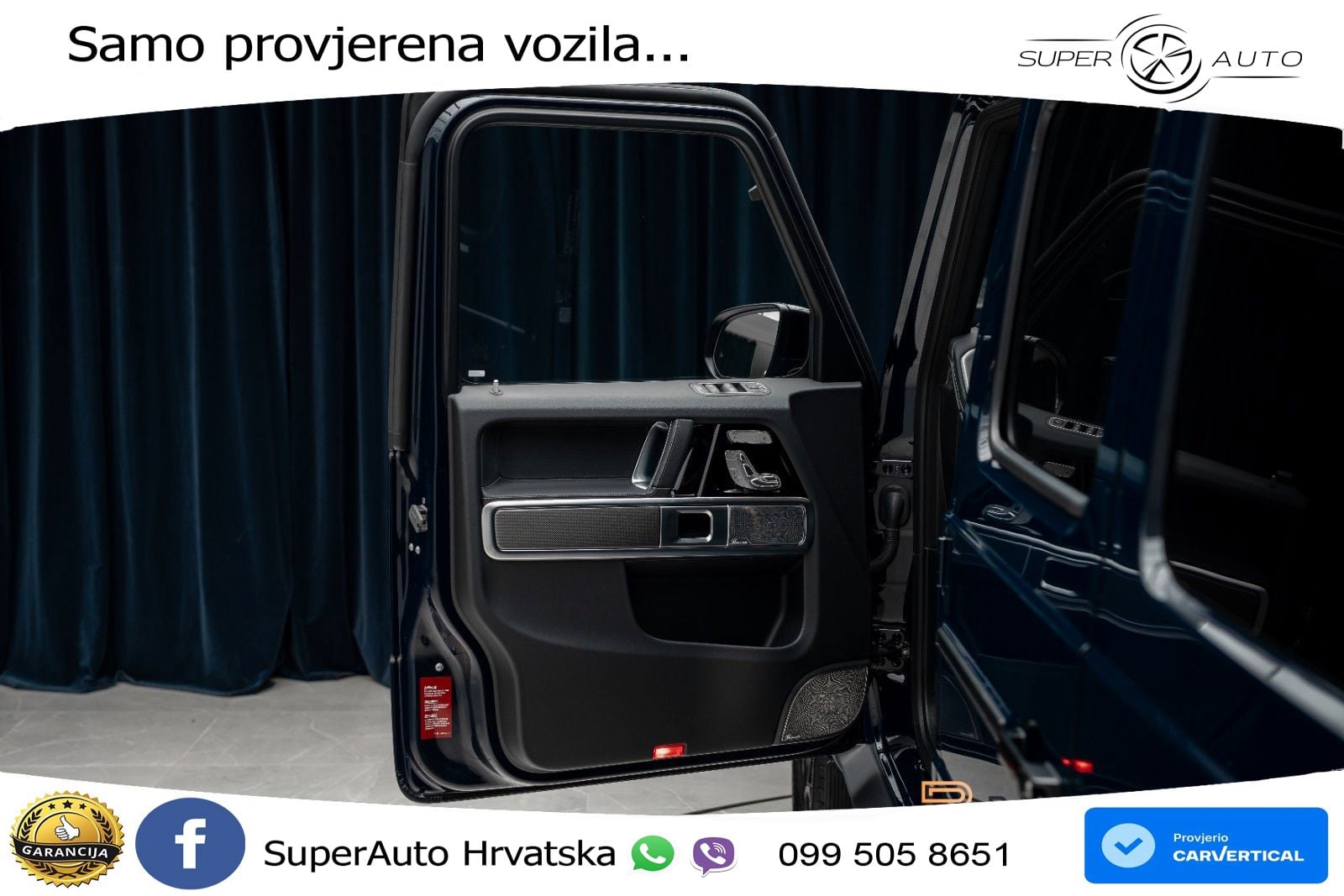 Mercedes G 450d Long (367 KS) 4MATIC 9G-TRONIC ACC+GR SJED+360+PANO