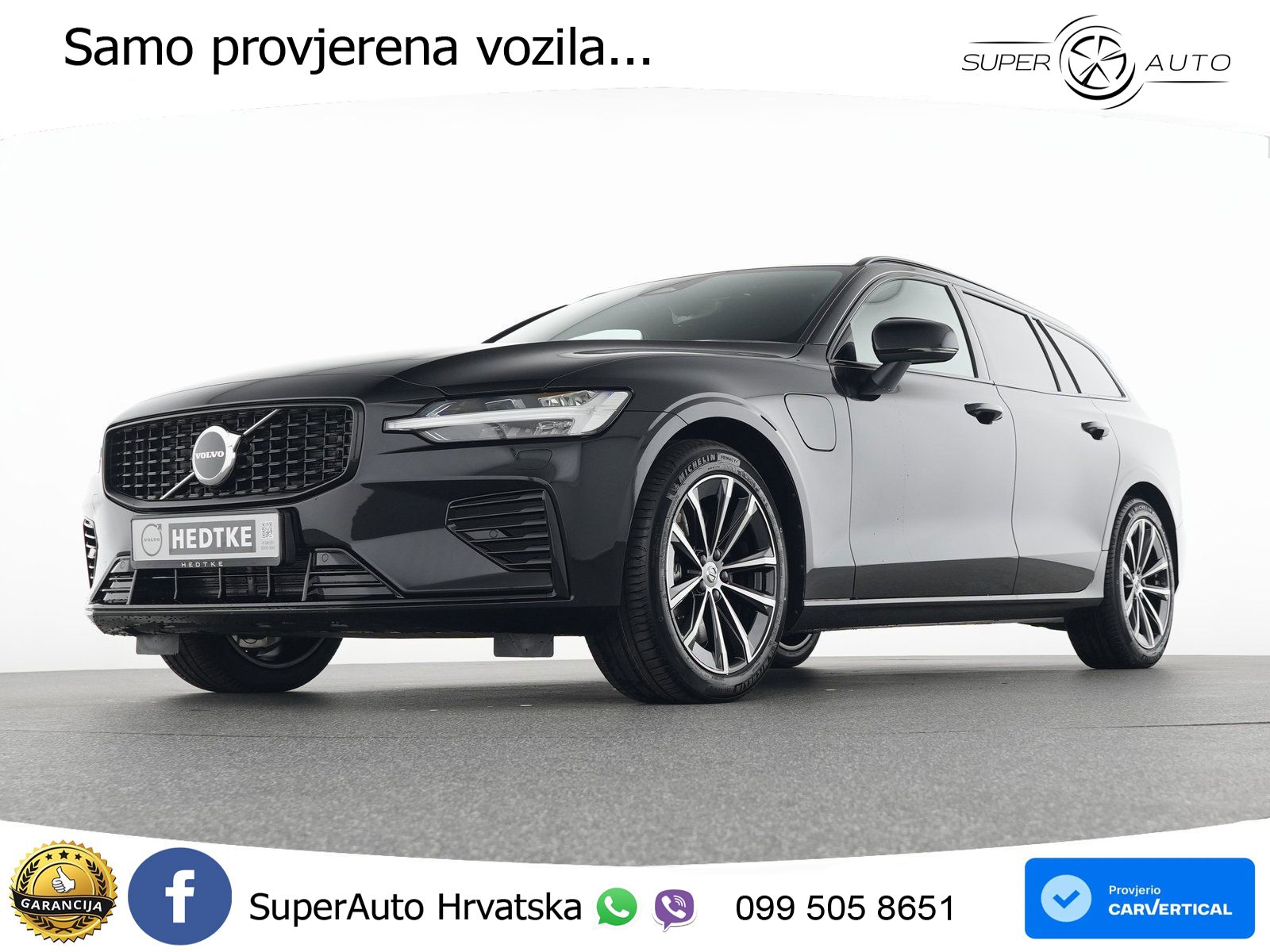 Volvo V60 2.0 T8 AWD Geartronic LED+GR SJED+ACC
