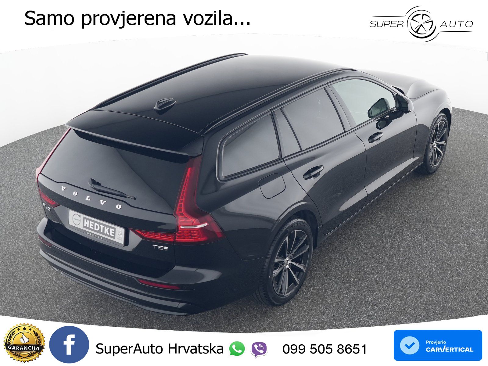 Volvo V60 2.0 T8 AWD Geartronic LED+GR SJED+ACC