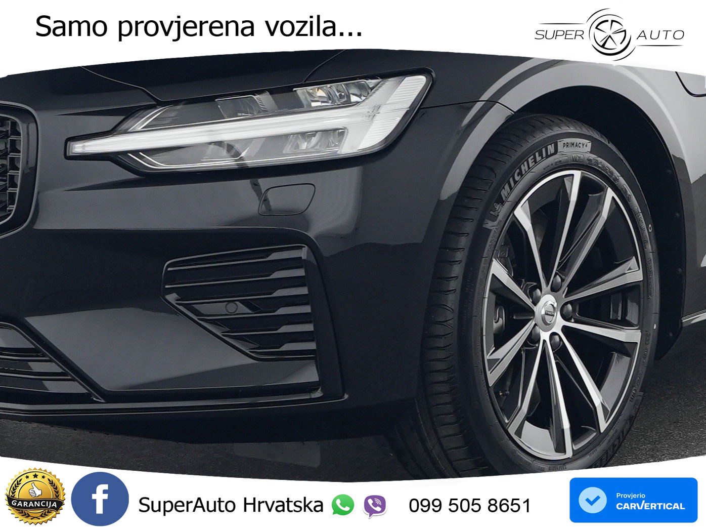 Volvo V60 2.0 T8 AWD Geartronic LED+GR SJED+ACC