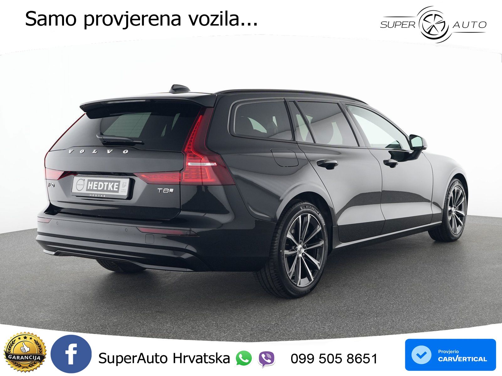 Volvo V60 2.0 T8 AWD Geartronic LED+GR SJED+ACC