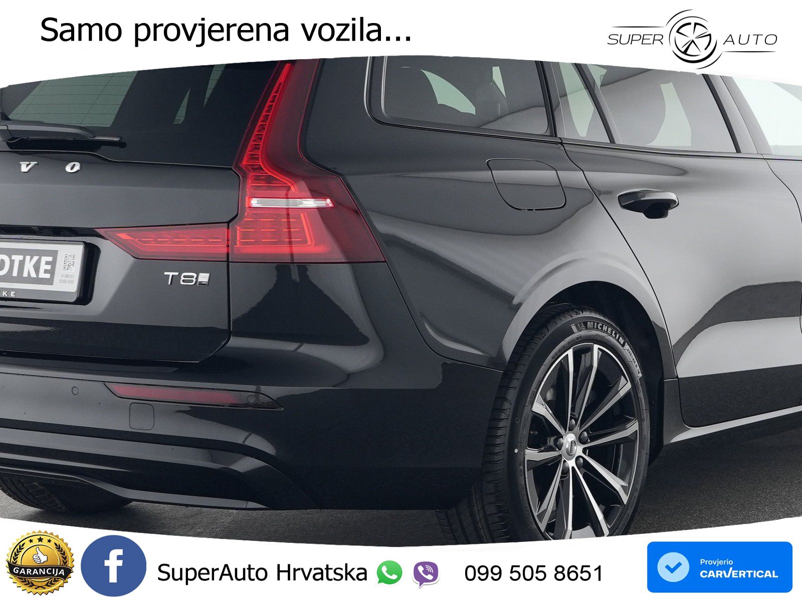 Volvo V60 2.0 T8 AWD Geartronic LED+GR SJED+ACC