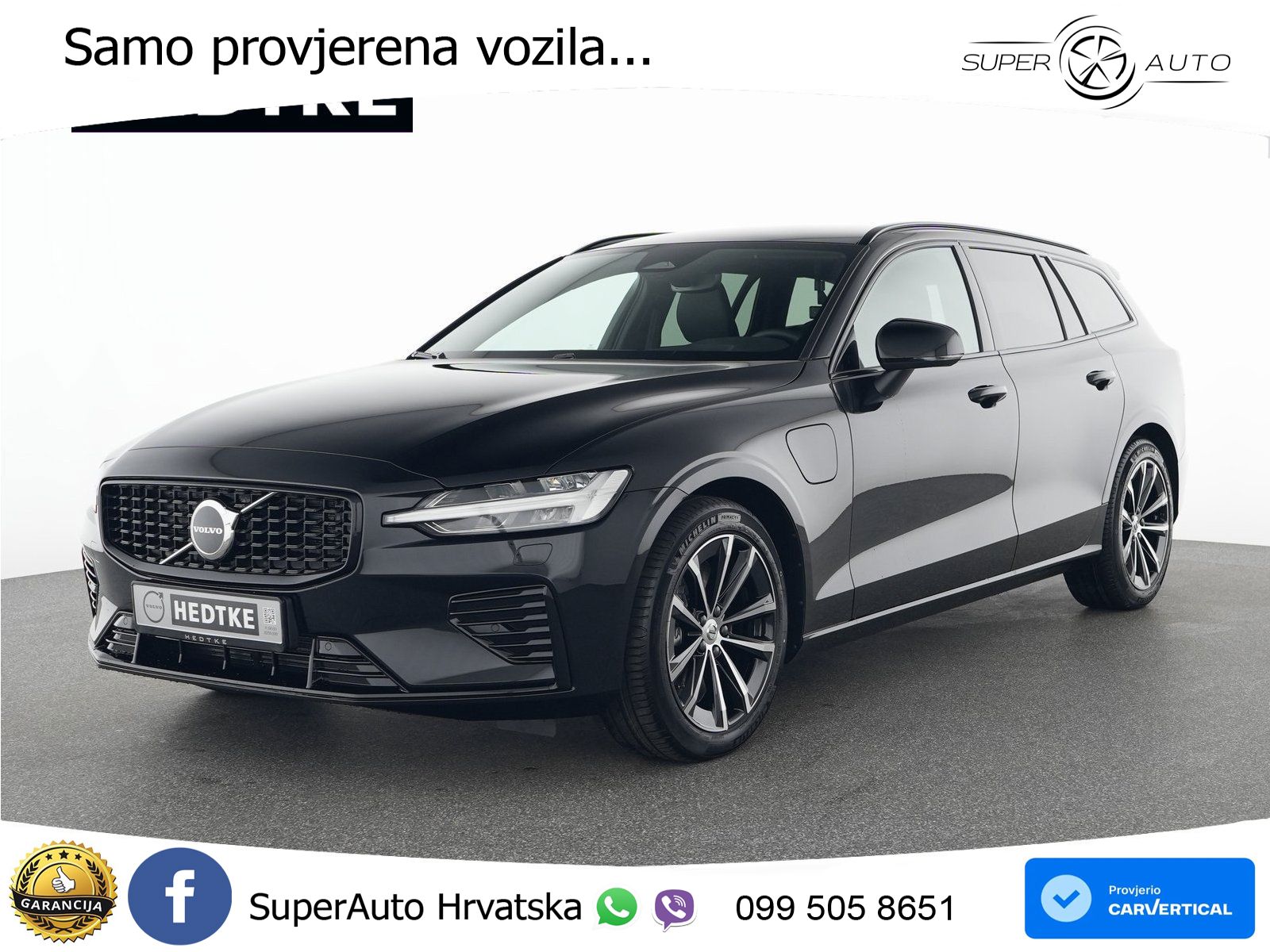 Volvo V60 2.0 T8 AWD Geartronic LED+GR SJED+ACC