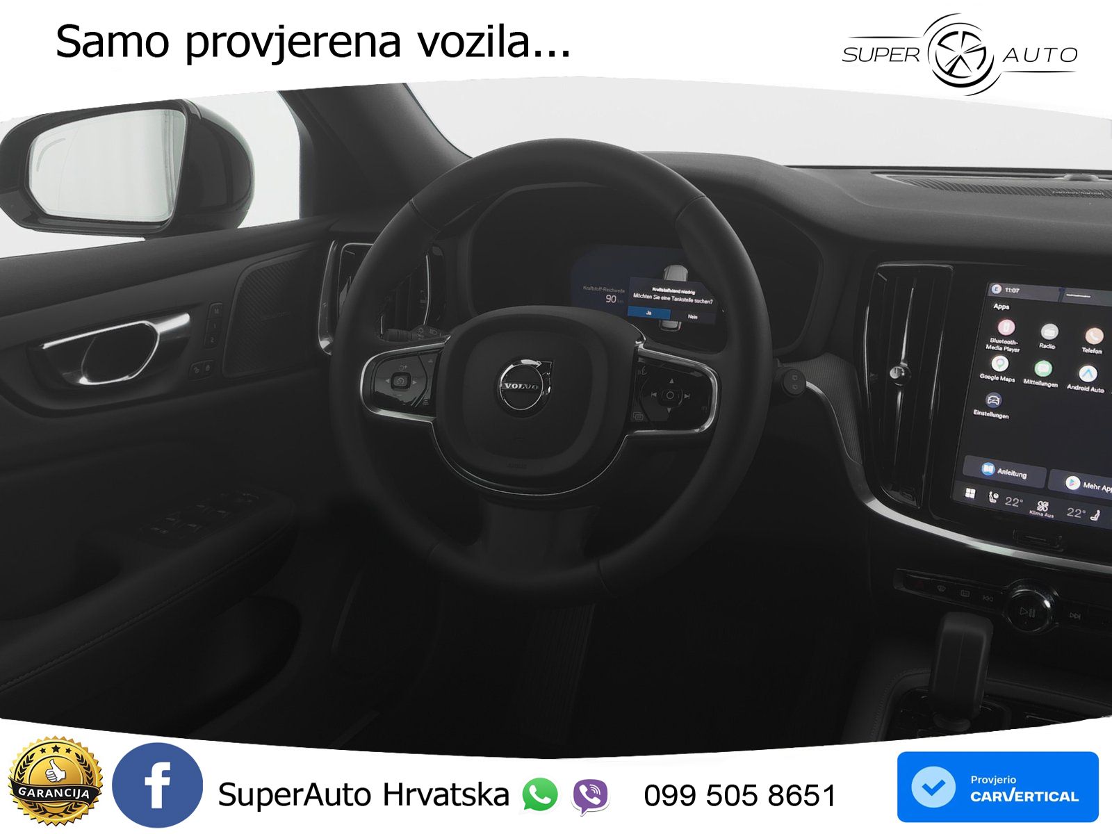 Volvo V60 2.0 T8 AWD Geartronic LED+GR SJED+ACC