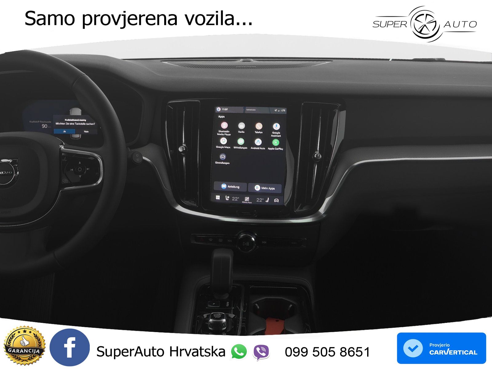 Volvo V60 2.0 T8 AWD Geartronic LED+GR SJED+ACC
