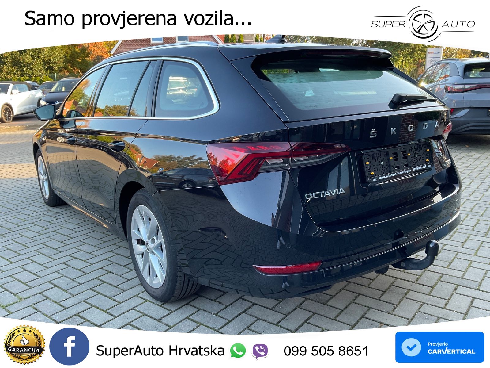 Škoda Octavia Combi 1.5 TSI (150 KS) DSG LED+GR SJED+ACC