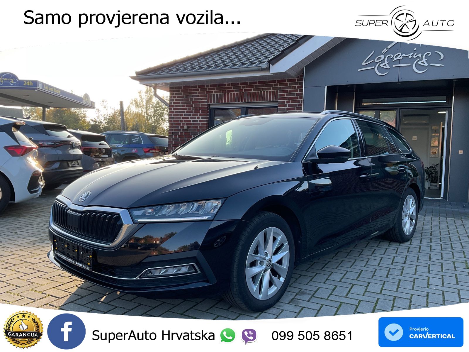 Škoda Octavia Combi 1.5 TSI (150 KS) DSG LED+GR SJED+ACC