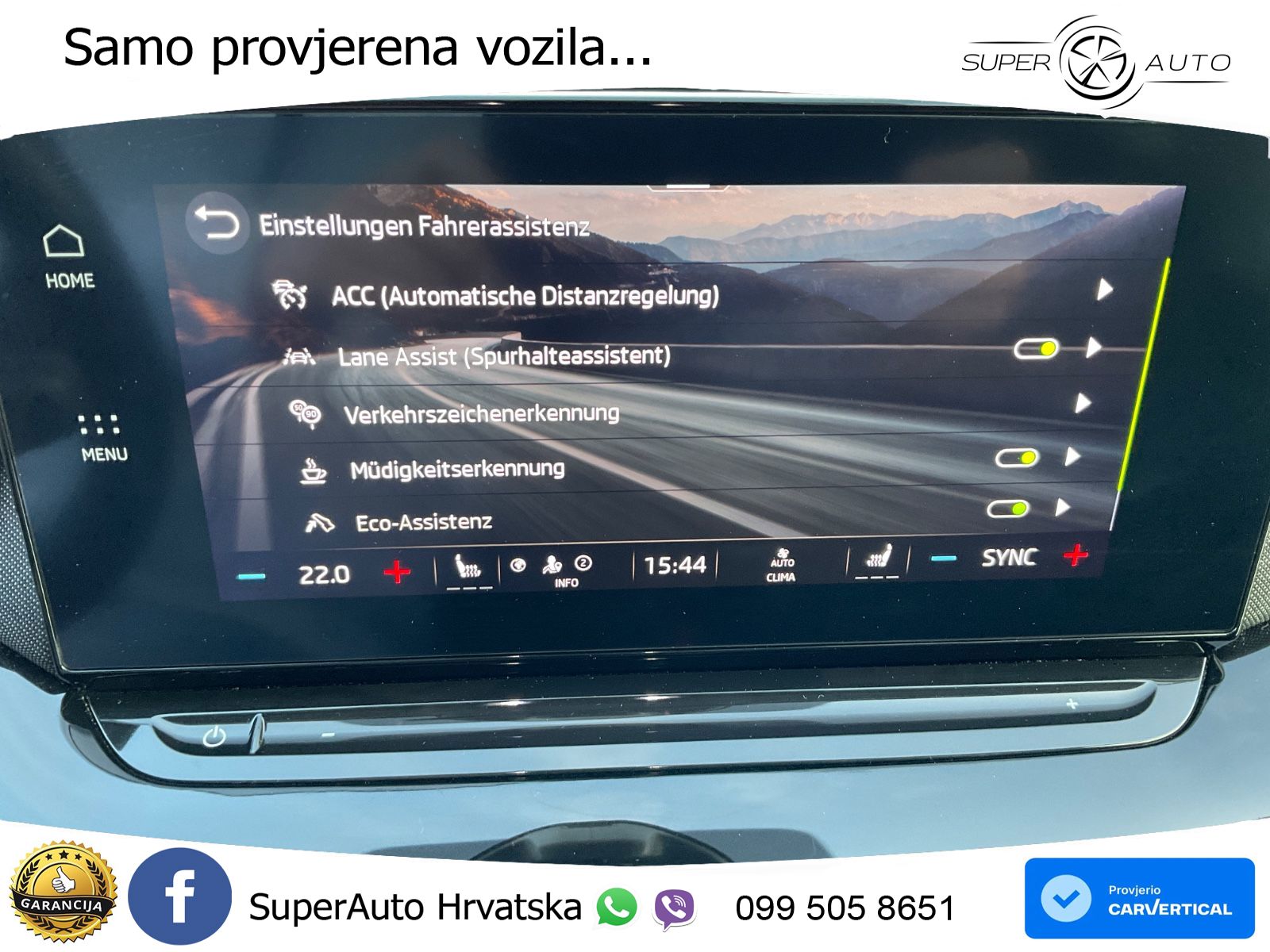 Škoda Octavia Combi 1.5 TSI (150 KS) DSG LED+GR SJED+ACC