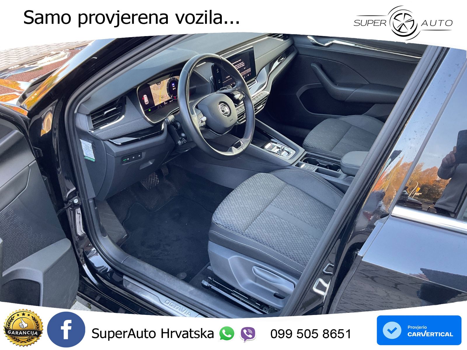 Škoda Octavia Combi 1.5 TSI (150 KS) DSG LED+GR SJED+ACC