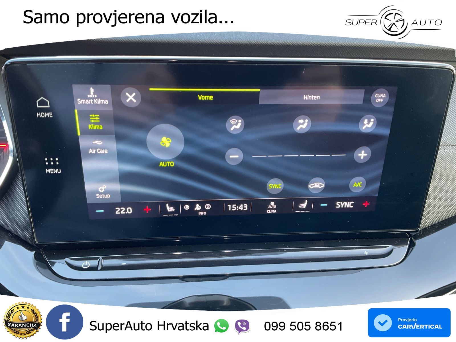 Škoda Octavia Combi 1.5 TSI (150 KS) DSG LED+GR SJED+ACC