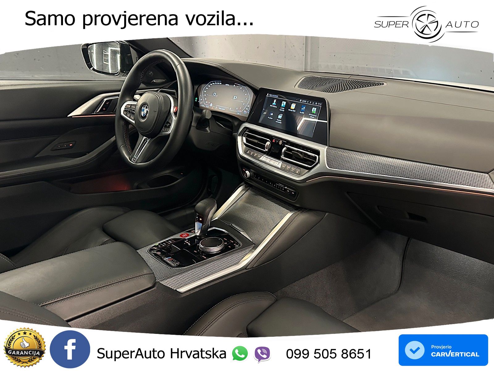 BMW M4 Competition 3.0 (510 KS) Steptronic LED+GR SJED+ACC