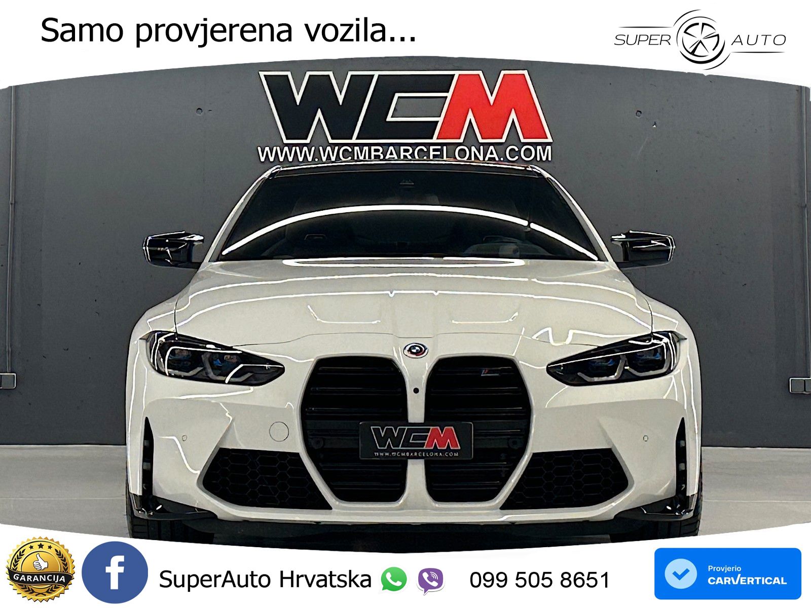 BMW M4 Competition 3.0 (510 KS) Steptronic LED+GR SJED+ACC