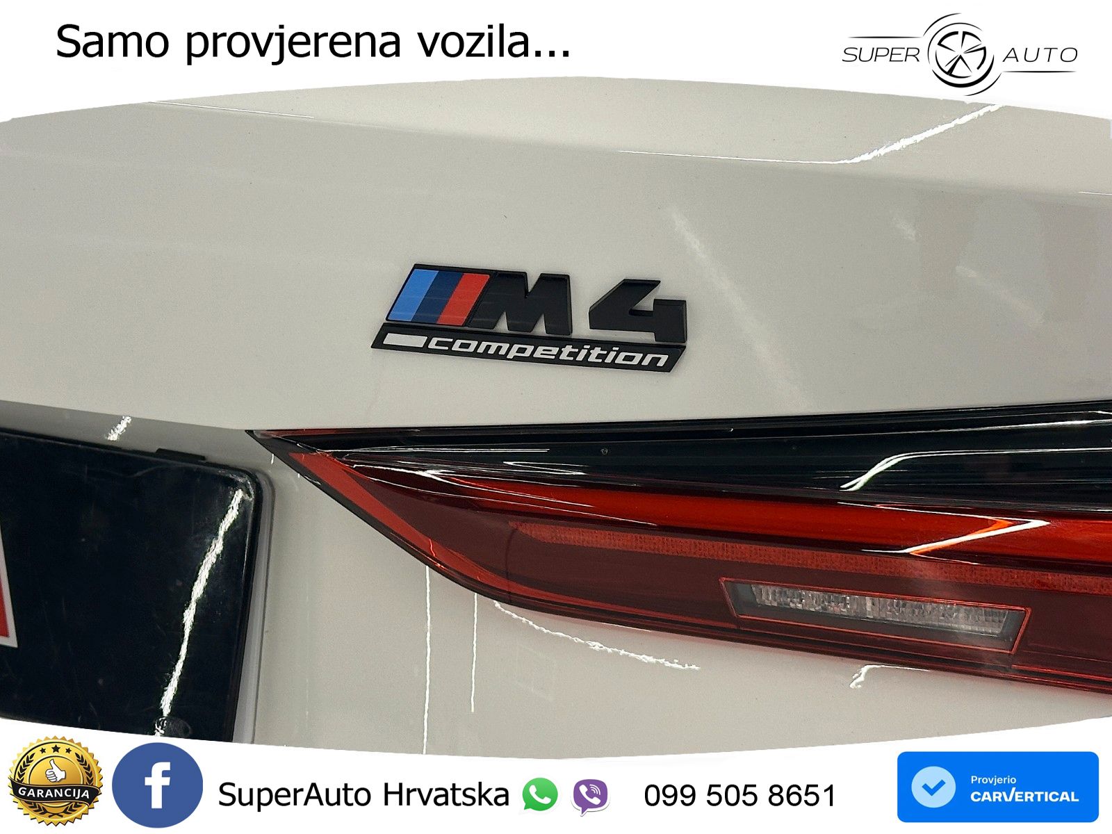 BMW M4 Competition 3.0 (510 KS) Steptronic LED+GR SJED+ACC