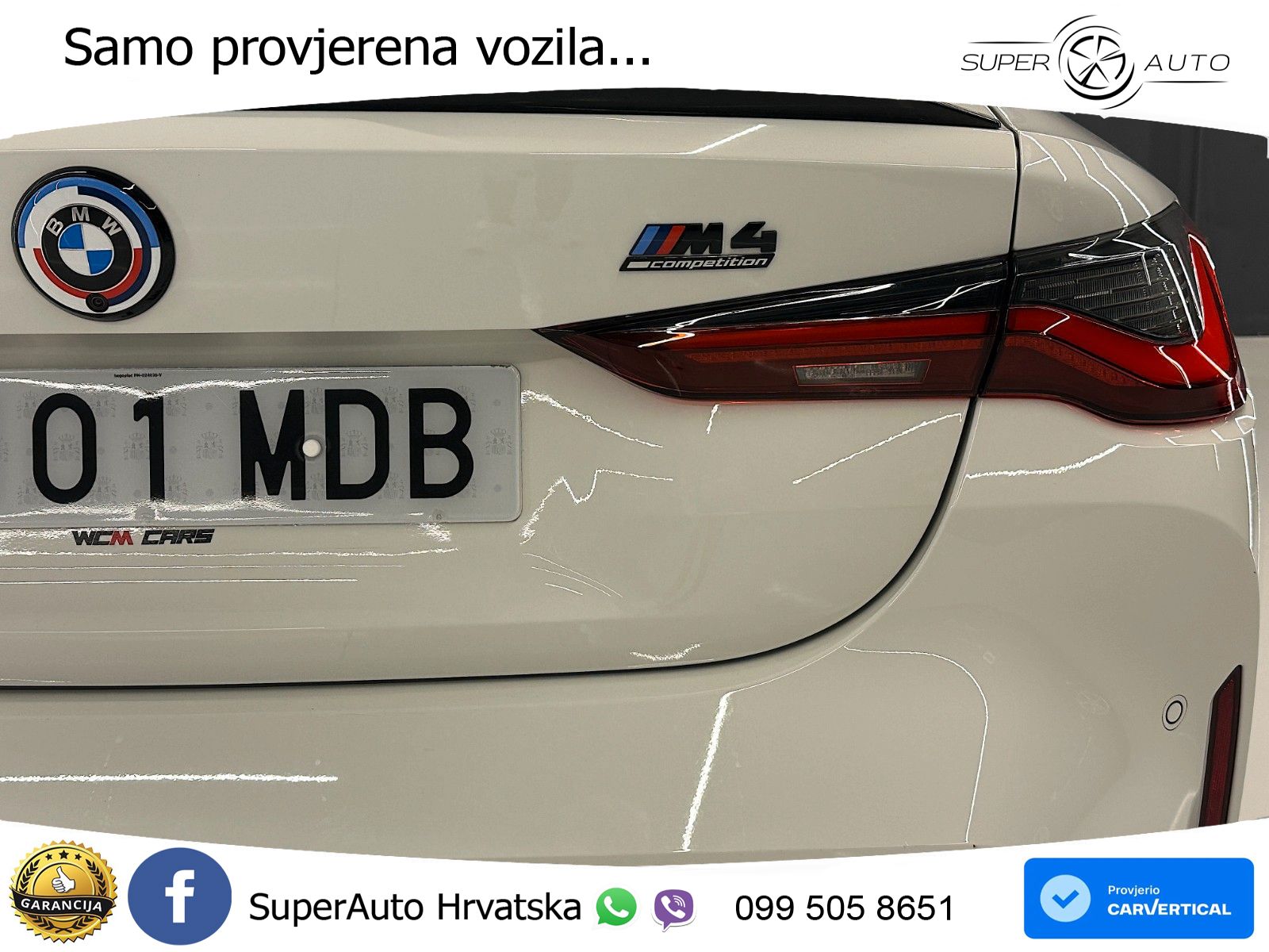 BMW M4 Competition 3.0 (510 KS) Steptronic LED+GR SJED+ACC