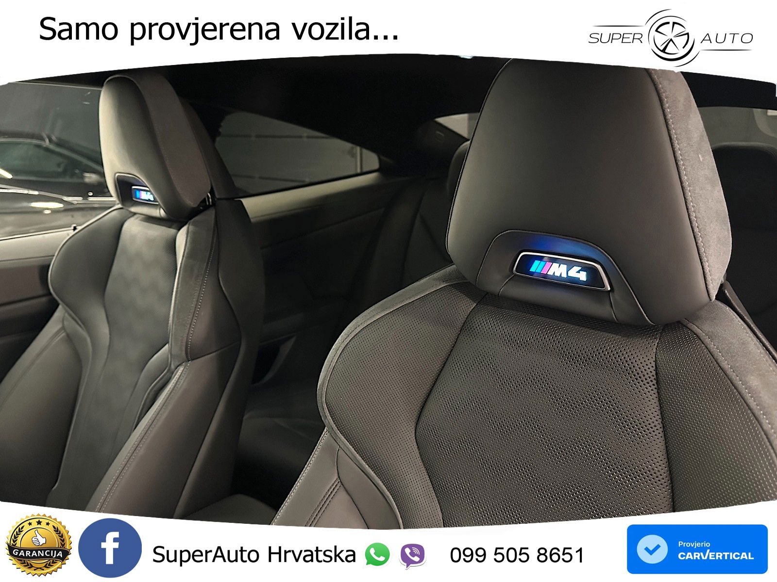 BMW M4 Competition 3.0 (510 KS) Steptronic LED+GR SJED+ACC