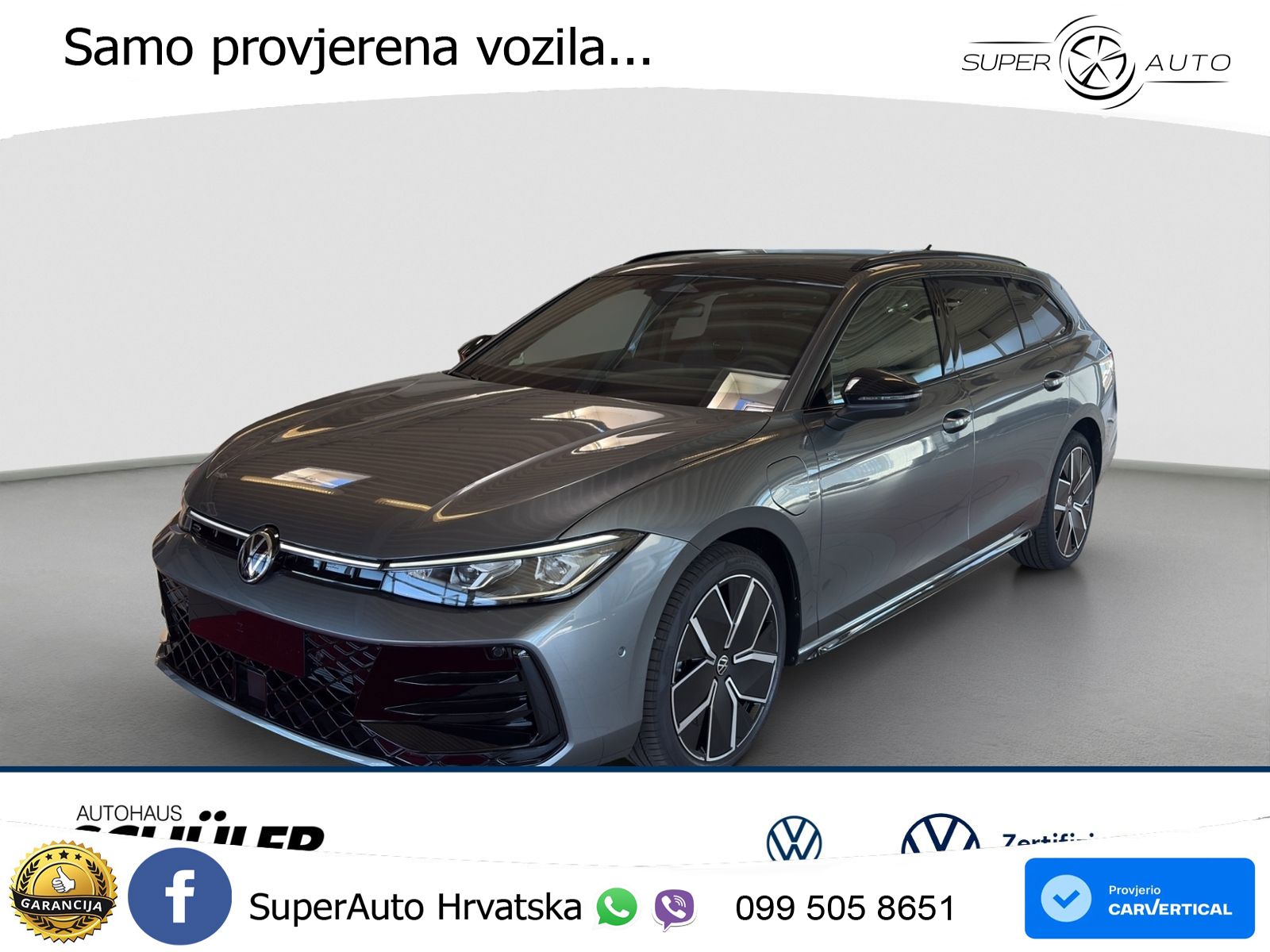 Volkswagen Passat Variant 1.5 TSI (204 KS) eHybrid DSG R-Line LED+GR SJED+ACC