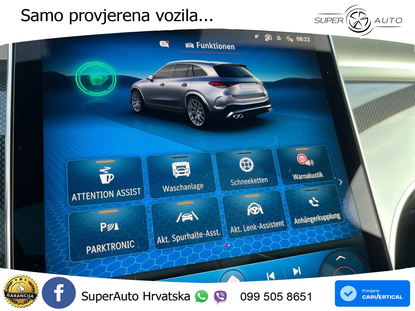 Mercedes AMG GLC 53 (449 KS) 4MATIC+ AMG SPEEDSHIFT TCT 9G ACC+GR SJED+360+PANO