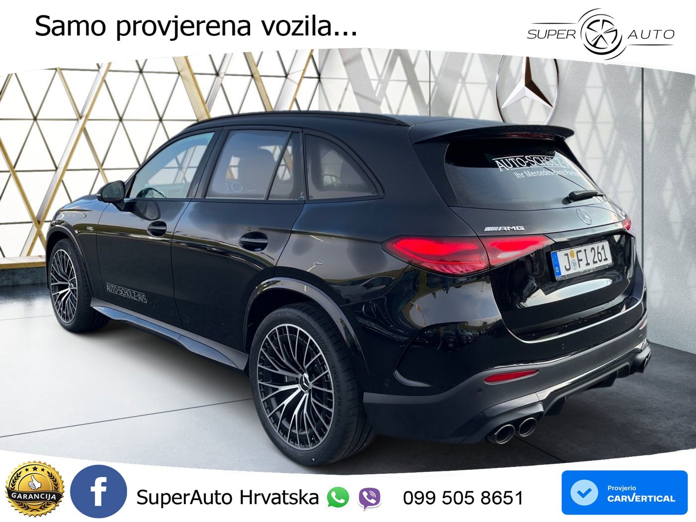 Mercedes AMG GLC 53 (449 KS) 4MATIC+ AMG SPEEDSHIFT TCT 9G ACC+GR SJED+360+PANO