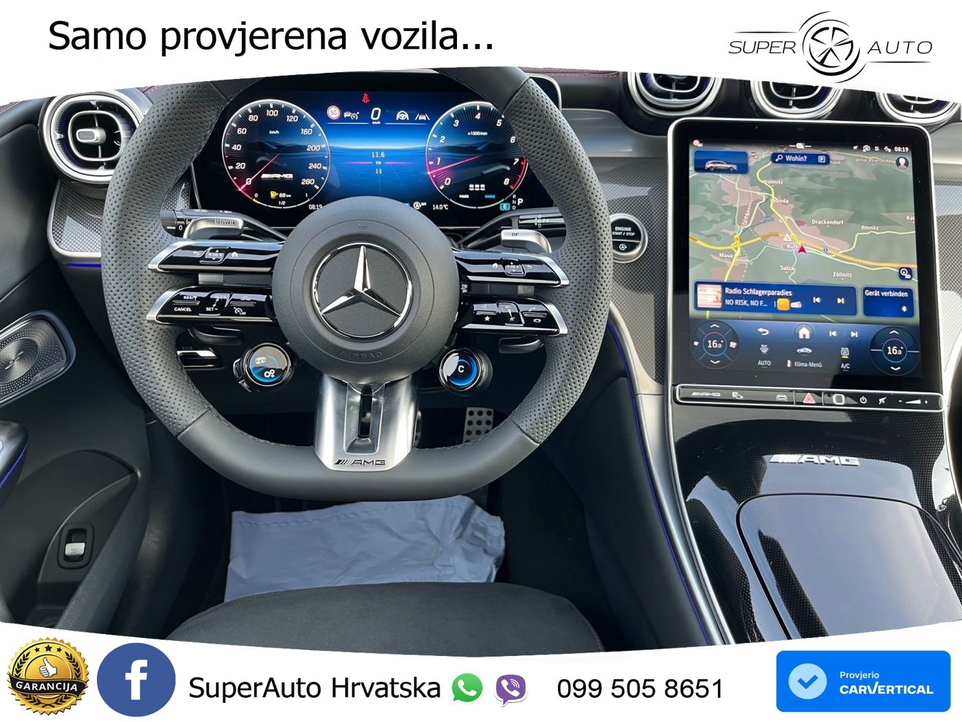Mercedes AMG GLC 53 (449 KS) 4MATIC+ AMG SPEEDSHIFT TCT 9G ACC+GR SJED+360+PANO