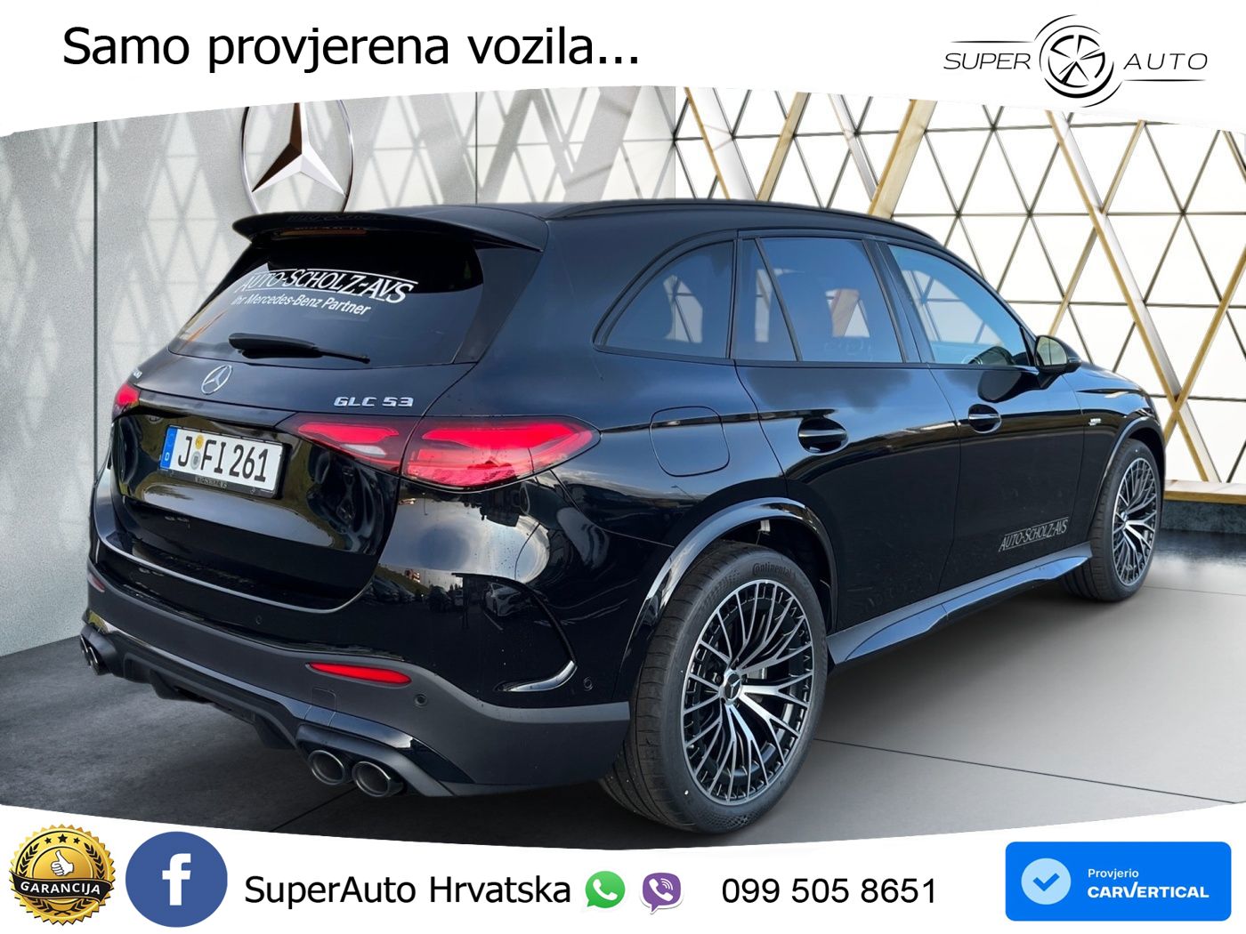 Mercedes AMG GLC 53 (449 KS) 4MATIC+ AMG SPEEDSHIFT TCT 9G ACC+GR SJED+360+PANO