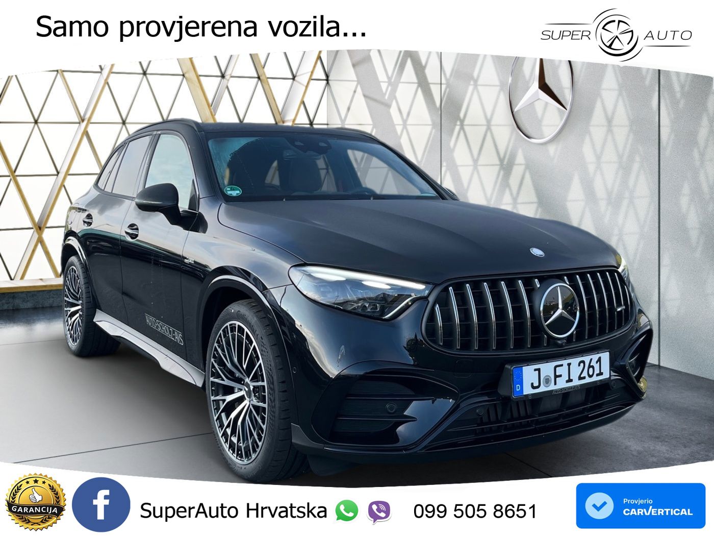 Mercedes AMG GLC 53 (449 KS) 4MATIC+ AMG SPEEDSHIFT TCT 9G ACC+GR SJED+360+PANO