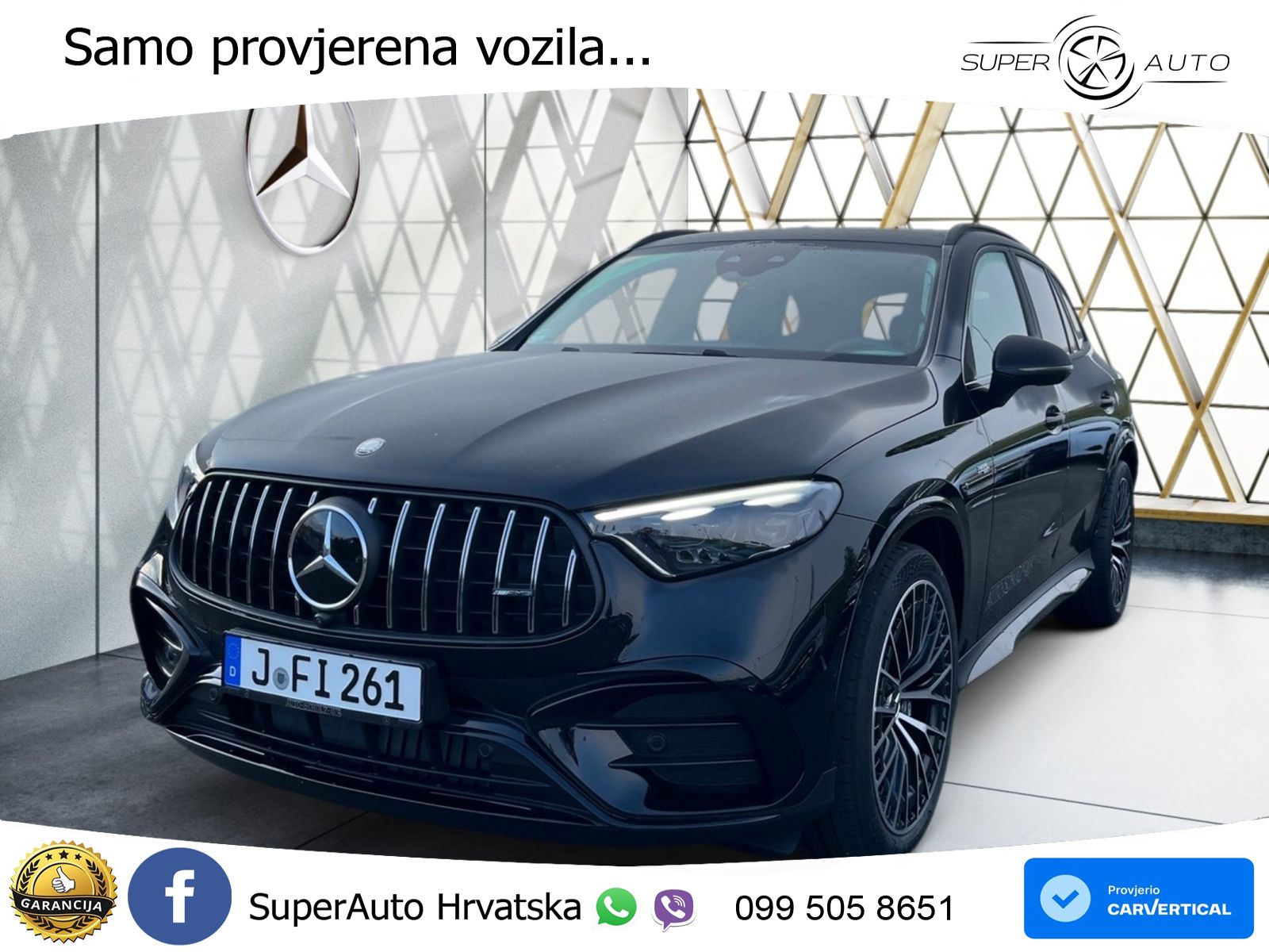 Mercedes AMG GLC 53 (449 KS) 4MATIC+ AMG SPEEDSHIFT TCT 9G ACC+GR SJED+360+PANO