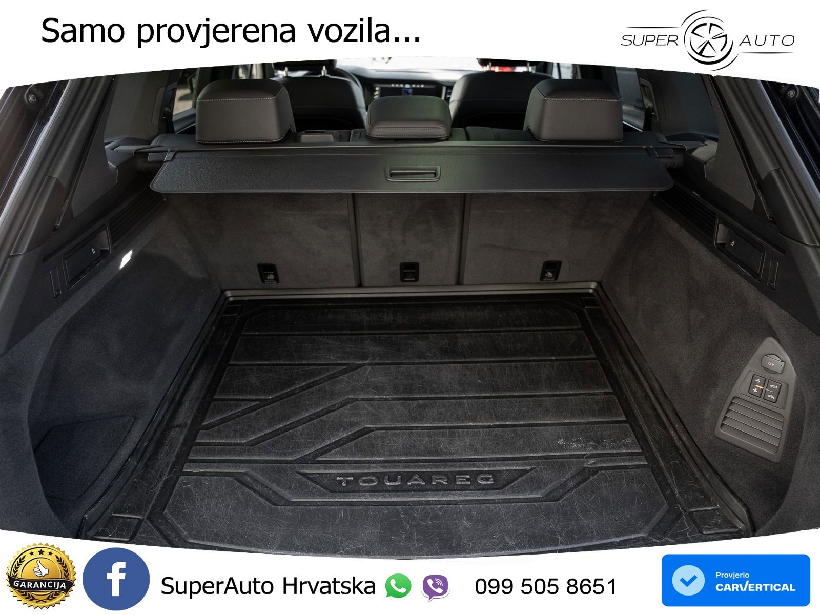 Volkswagen Touareg 3.0 V6 TDI (286 KS) 4MOTION Tiptronic R-Line ZRAČNI+ACC+GR SJED+KAM+PANO