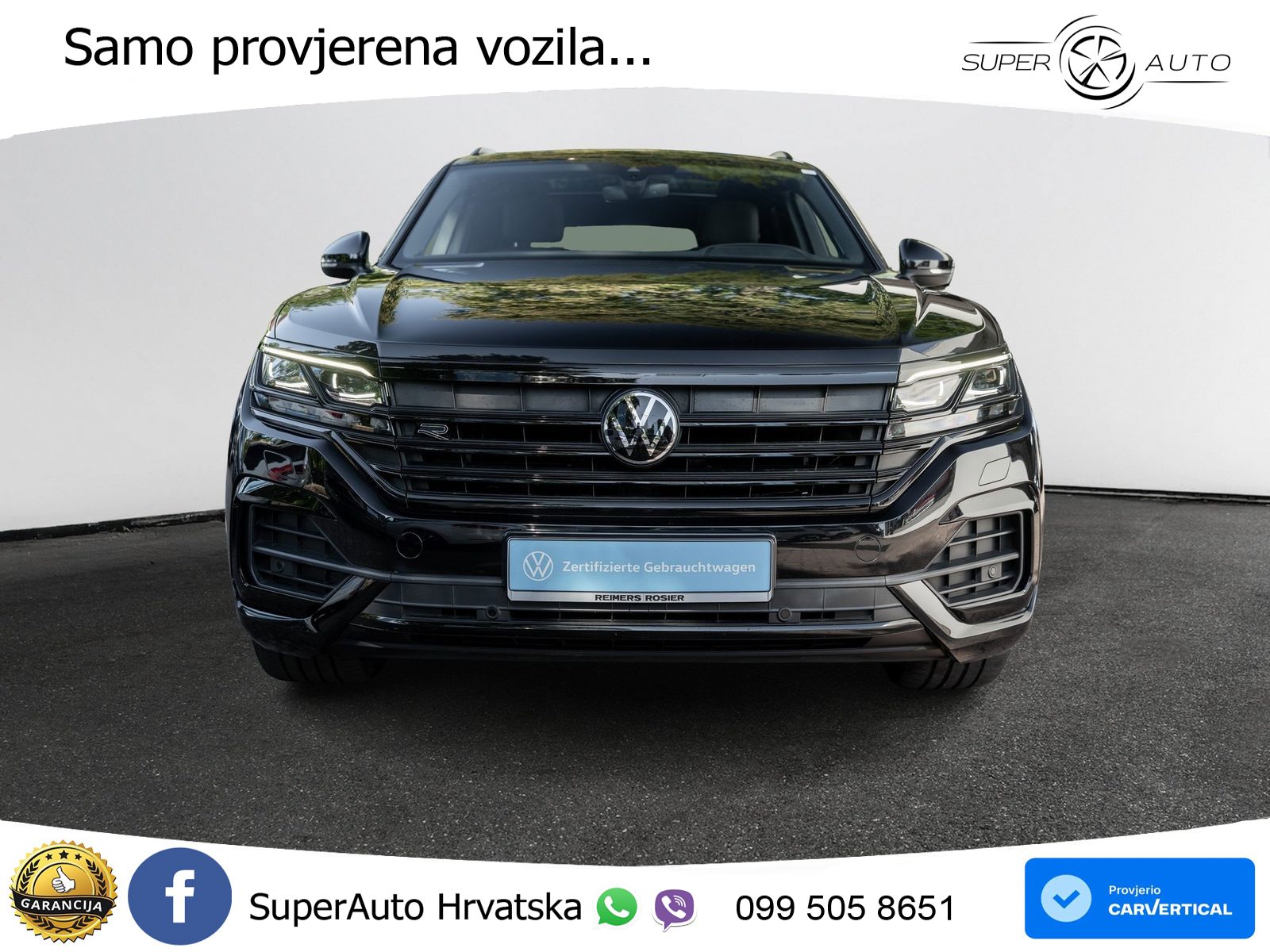 Volkswagen Touareg 3.0 V6 TDI (286 KS) 4MOTION Tiptronic R-Line ZRAČNI+ACC+GR SJED+KAM+PANO