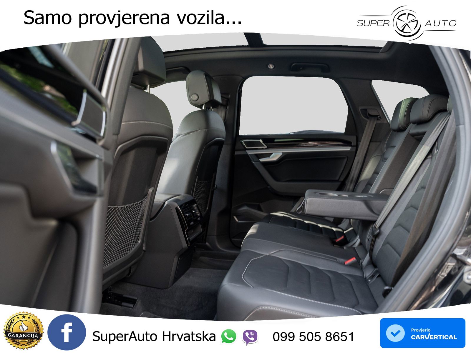 Volkswagen Touareg 3.0 V6 TDI (286 KS) 4MOTION Tiptronic R-Line ZRAČNI+ACC+GR SJED+KAM+PANO