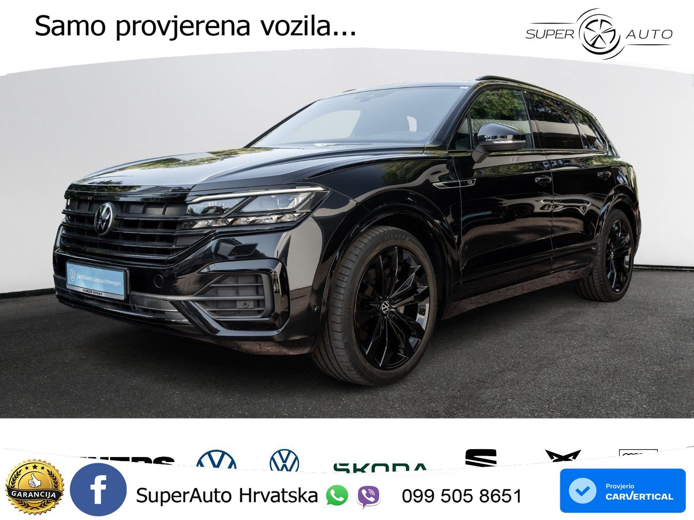 Volkswagen Touareg 3.0 V6 TDI (286 KS) 4MOTION Tiptronic R-Line ZRAČNI+ACC+GR SJED+KAM+PANO