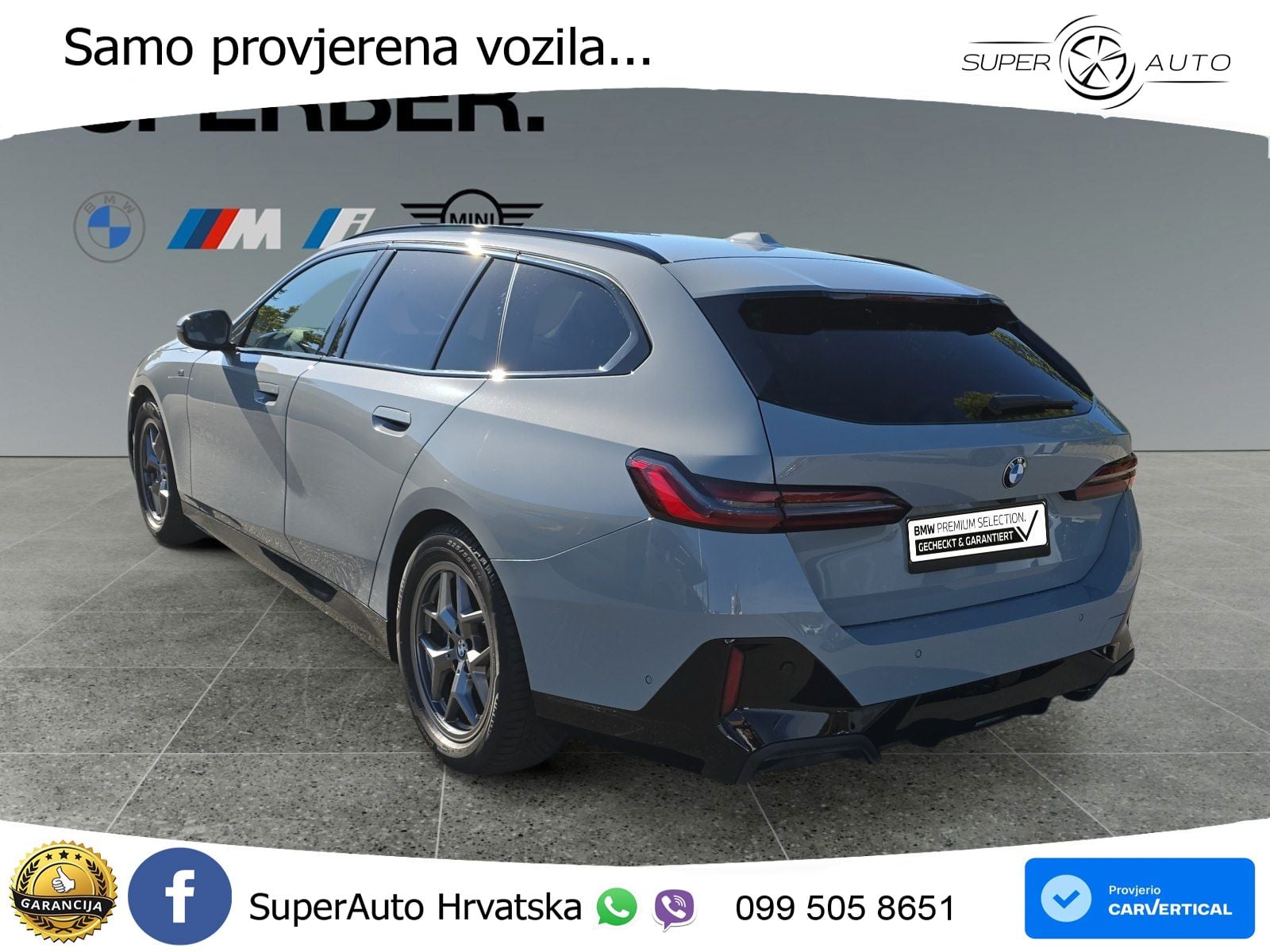 BMW 520d Touring (197 KS) Steptronic M Sport LED+GR SJED+ACC
