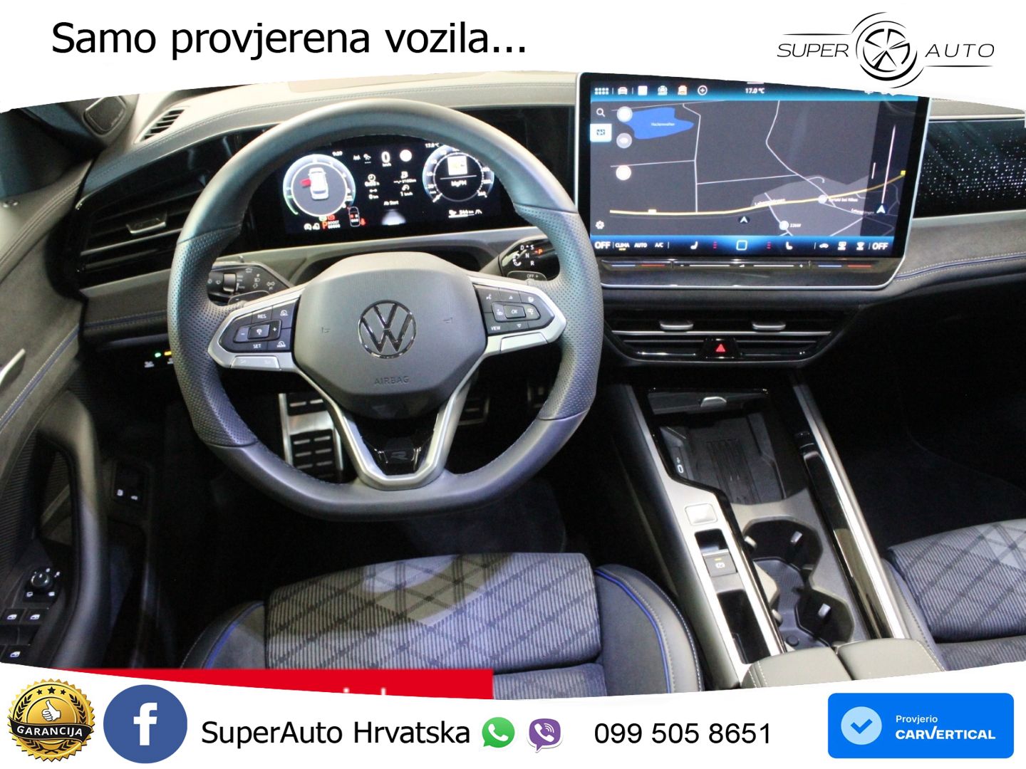 Volkswagen Passat Variant 1.5 TSI (272 KS) eHybrid DSG R-Line ACC+HEAD+4xGR SJED+360+PANO