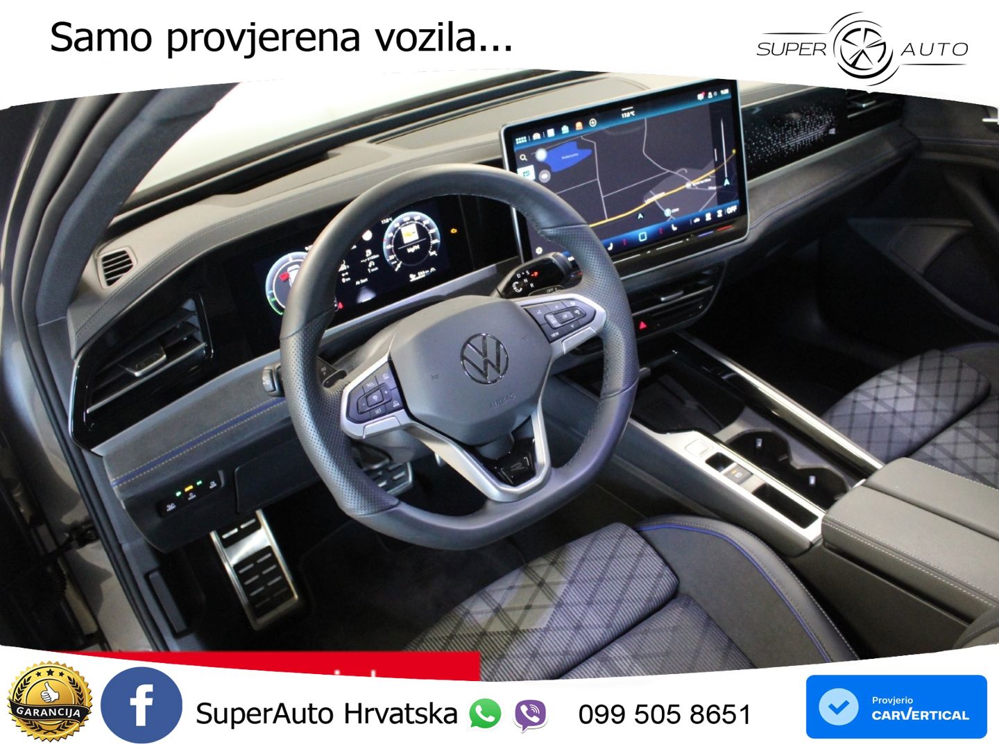 Volkswagen Passat Variant 1.5 TSI (272 KS) eHybrid DSG R-Line ACC+HEAD+4xGR SJED+360+PANO