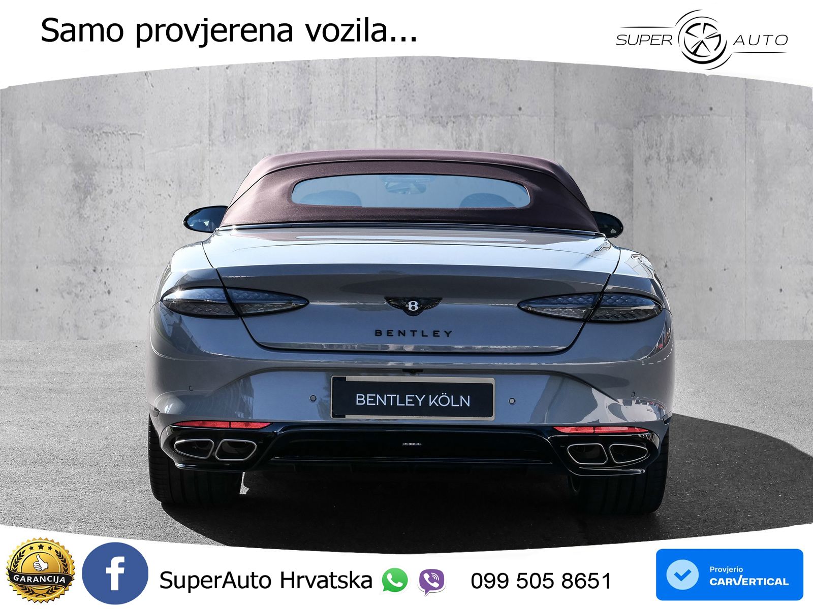Bentley Continental GTC IV 4.0 V8 TFSi (680 KS) AWD DCT LED+GR SJED+ACC