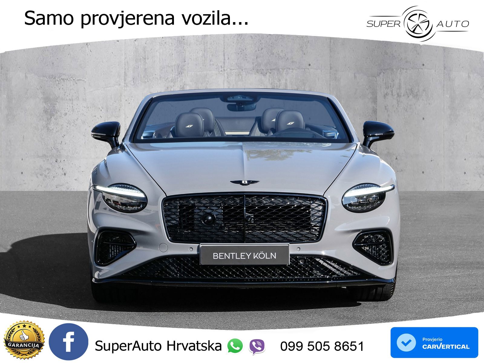 Bentley Continental GTC IV 4.0 V8 TFSi (680 KS) AWD DCT LED+GR SJED+ACC
