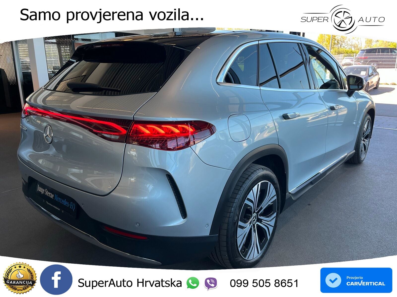 Mercedes EQE SUV 300 100 kWh (245 KS) LED+GR SJED+ACC
