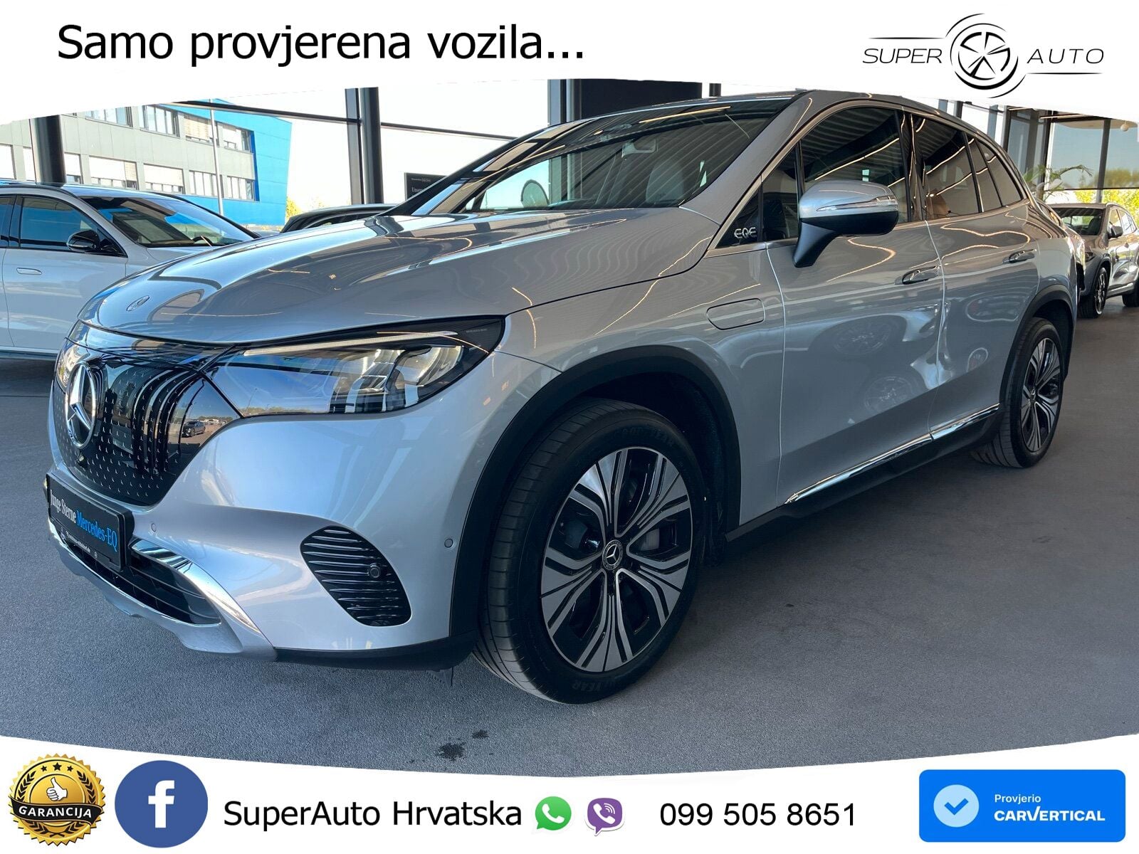 Mercedes EQE SUV 300 100 kWh (245 KS) LED+GR SJED+ACC