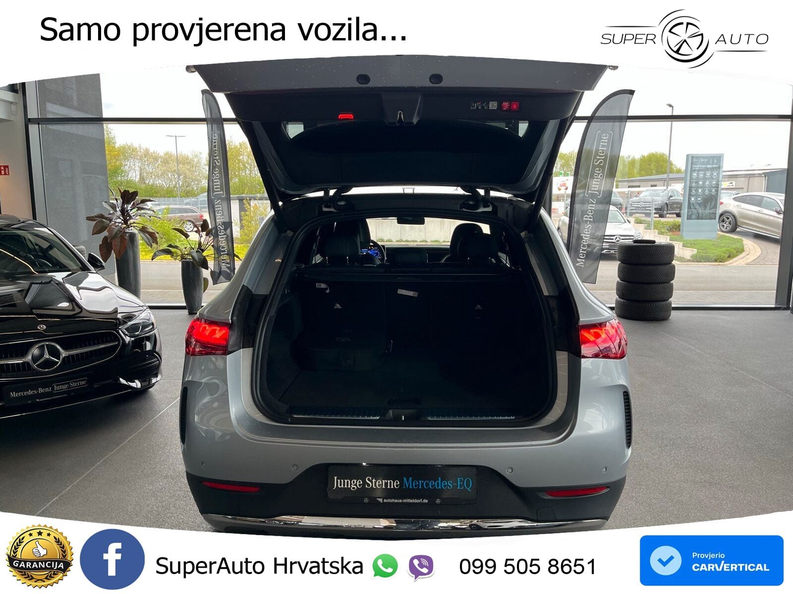Mercedes EQE SUV 300 100 kWh (245 KS) LED+GR SJED+ACC