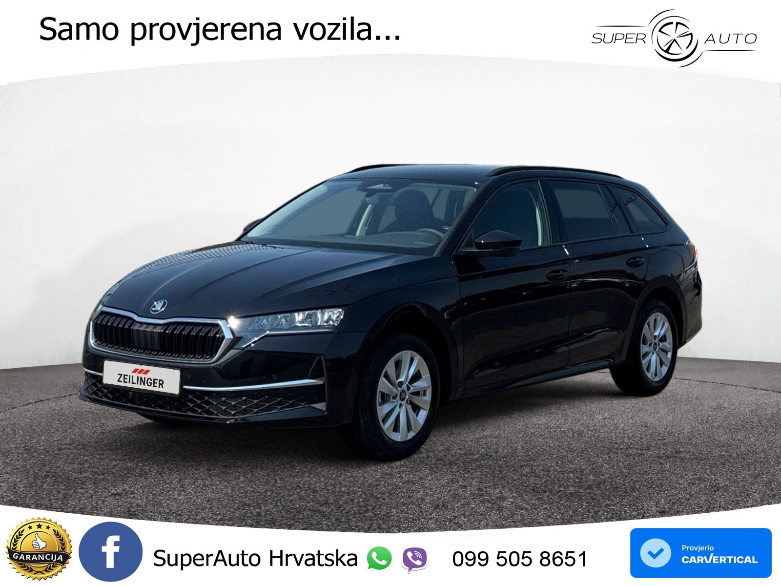 Škoda Octavia Combi 2.0 TDI (150 KS) DSG Selection LED+GR SJED+ACC