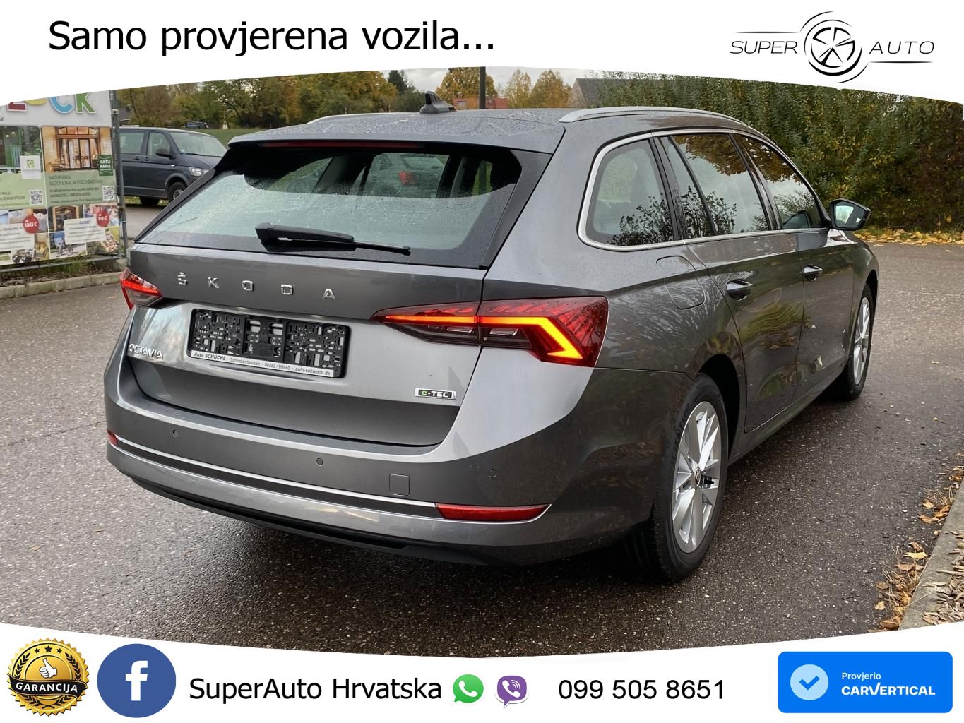 Škoda Octavia Combi 1.5 TSI (150 KS) DSG LED+GR SJED+ACC