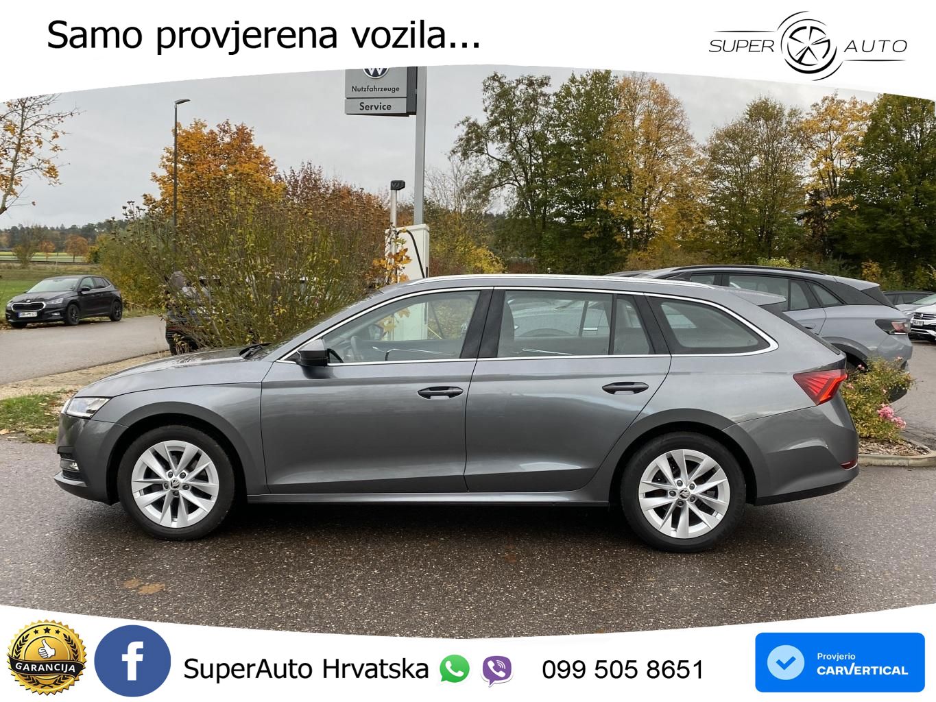 Škoda Octavia Combi 1.5 TSI (150 KS) DSG LED+GR SJED+ACC