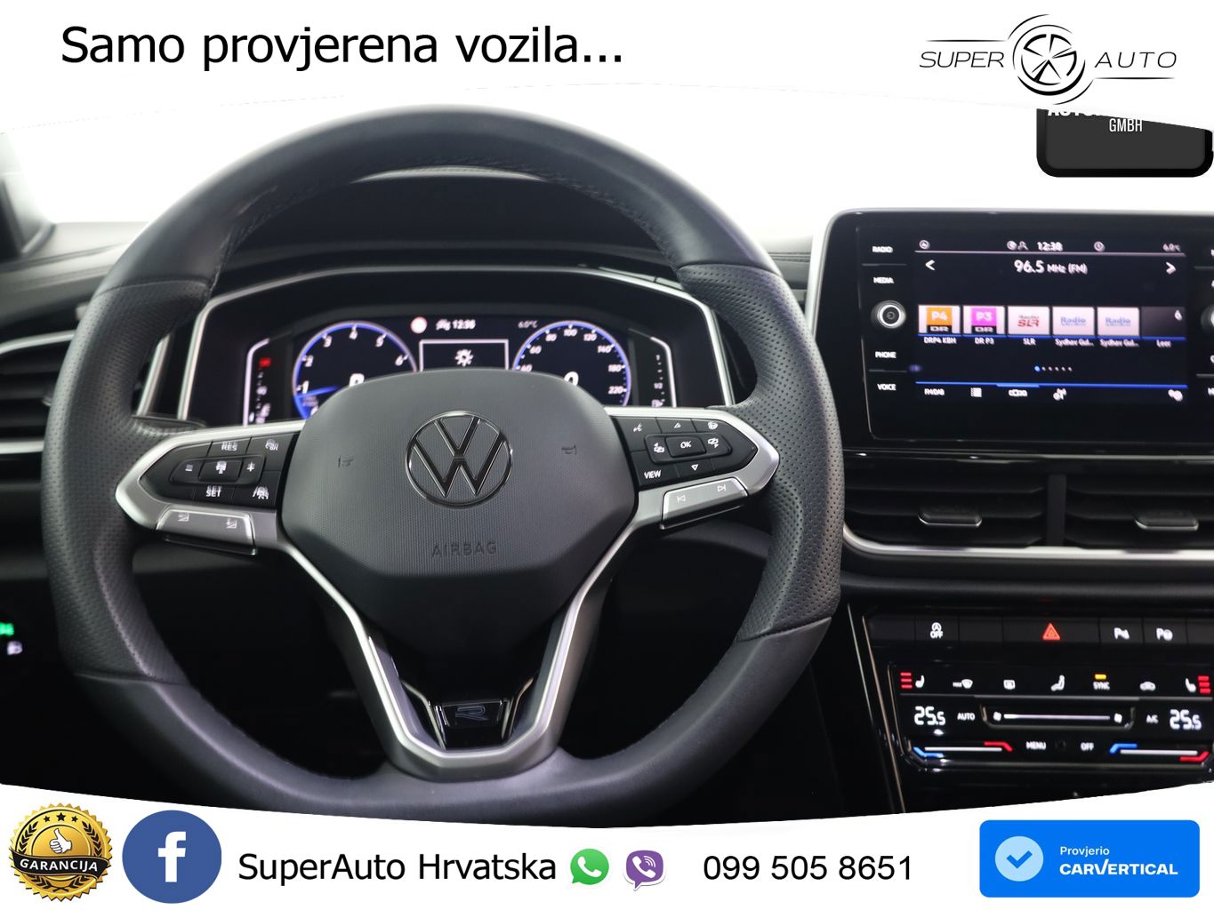 Volkswagen T-Roc 1.5 TSI (150 KS) DSG R-Line LED+GR SJED+ACC